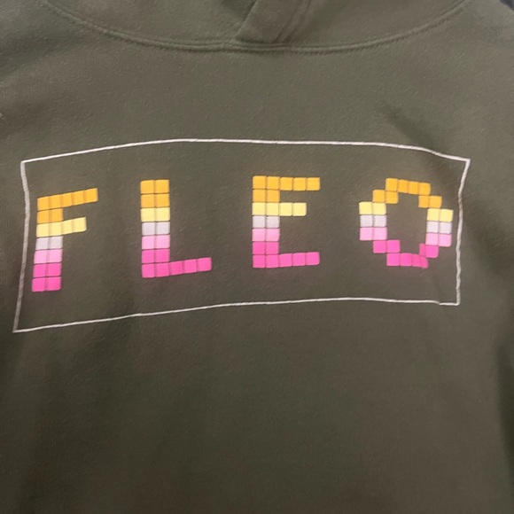 Fleo Crop Sweatshirt Small - Picture 2 of 2